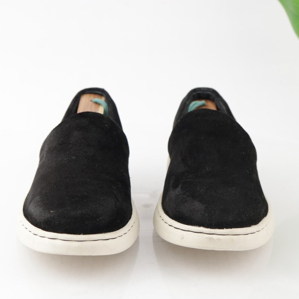 Born Womens Judy Slip On Shoes‎ Size 7 Black Suede Flats Loafers Casual Comfy - Picture 2 of 11